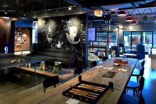 Game Room with board games at Hotel Zephyr