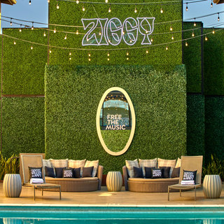 Poolside Event Space at Hotel Ziggy during the daytime