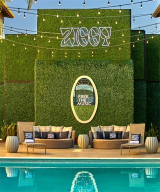 Poolside Event Space at Hotel Ziggy during the daytime