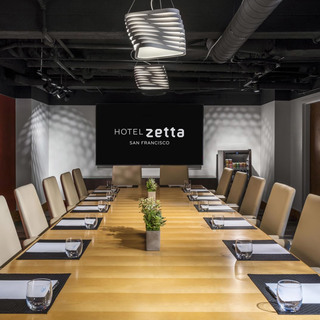 Lumen boardroom at Hotel Zetta